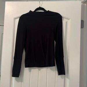 Free People mockneck long sleeve top, size large